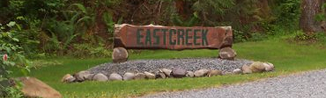 Eastcreek Campground Sign