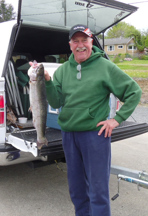 Larry Chapman, Packwood.  5 lb, 11 oz.